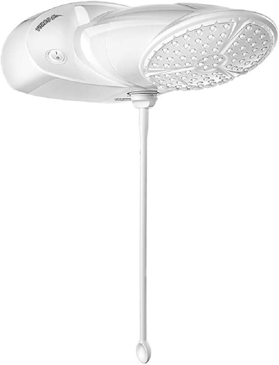 Ducha Top Jet Turbo Multitemperaturas 127V 5500W, Lorenzetti, 7541510, Branco, Pequeno Ducha Top Jet Turbo Multitemperaturas 127V 5500W, Lorenzetti, 7541510, Branco, Pequeno - Imagem 1