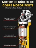 Esmerilhadeira Lixadeira Angular Profissional Pol 115mm 650w (110V) - Imagem 3