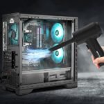 Espanador de ar Elétrico, Espanador de ar Sem Fio, Soprador de Ar Comprimido Recarregável de 38000 RPM, Dois Modos de Partida Inteligentes, Boa Substituição para Lata de Ar Comprimido - Imagem 2