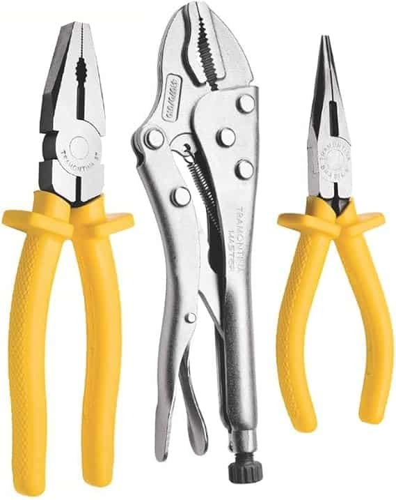 Jogo de Alicates Tramontina Master C Alicate de Bico 3 Pç Jogo de Alicates Tramontina Master C/Alicate de Bico 3 Pç - Imagem 1