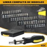 Kit Ferramentas Completo com 110 Peças - Caixa de Ferramentas com Maleta e Jogo de Ferramentas - Imagem 3