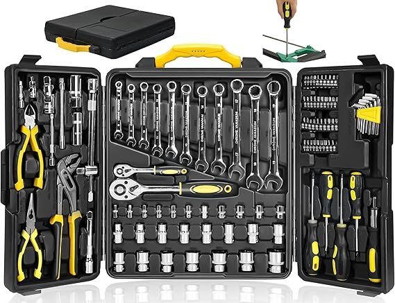 Kit Ferramentas Completo com 110 Peças - Caixa de Ferramentas com Maleta e Jogo de Ferramentas Kit Ferramentas Completo com 110 Peças - Caixa de Ferramentas com Maleta e Jogo de Ferramentas - Imagem 1