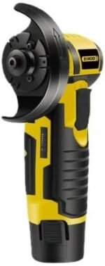 Lixadeira Esmerilhadeira Angular 21v Duas Baterias Recarregáveis 1500mah 19.500rpm Lixamento Polimentos