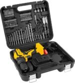 Parafusadeira/Furadeira com Impacto à Bateria 12V Lítio 3/8 Polegadas, Fonte Bivolt Automática, Jogo com 74 Acessórios, PFV 074 Vonder. - Imagem 2