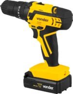 Parafusadeira/Furadeira com Impacto à Bateria 12V Lítio 3/8 Polegadas, Fonte Bivolt Automática, Jogo com 74 Acessórios, PFV 074 Vonder. - Imagem 3