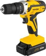 Vonder, Parafusadeira/Furadeira com Impacto a Bateria, 20 V, Fonte de Carregamento Bivolt Automática, PFV 238I.