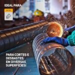 WAP Esmerilhadeira Angular 5" WFES01 com Empunhadura Auxiliar, Grade Anti-Poeira e Protetor de Disco, 950W 220V - Imagem 3