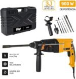 WAP Martelete Rompedor Perfurador 1/2" EMPR 900K SDS PLUS com Engate Rápido e Punho Auxiliar Multidirecional, 900W 220V - Imagem 2